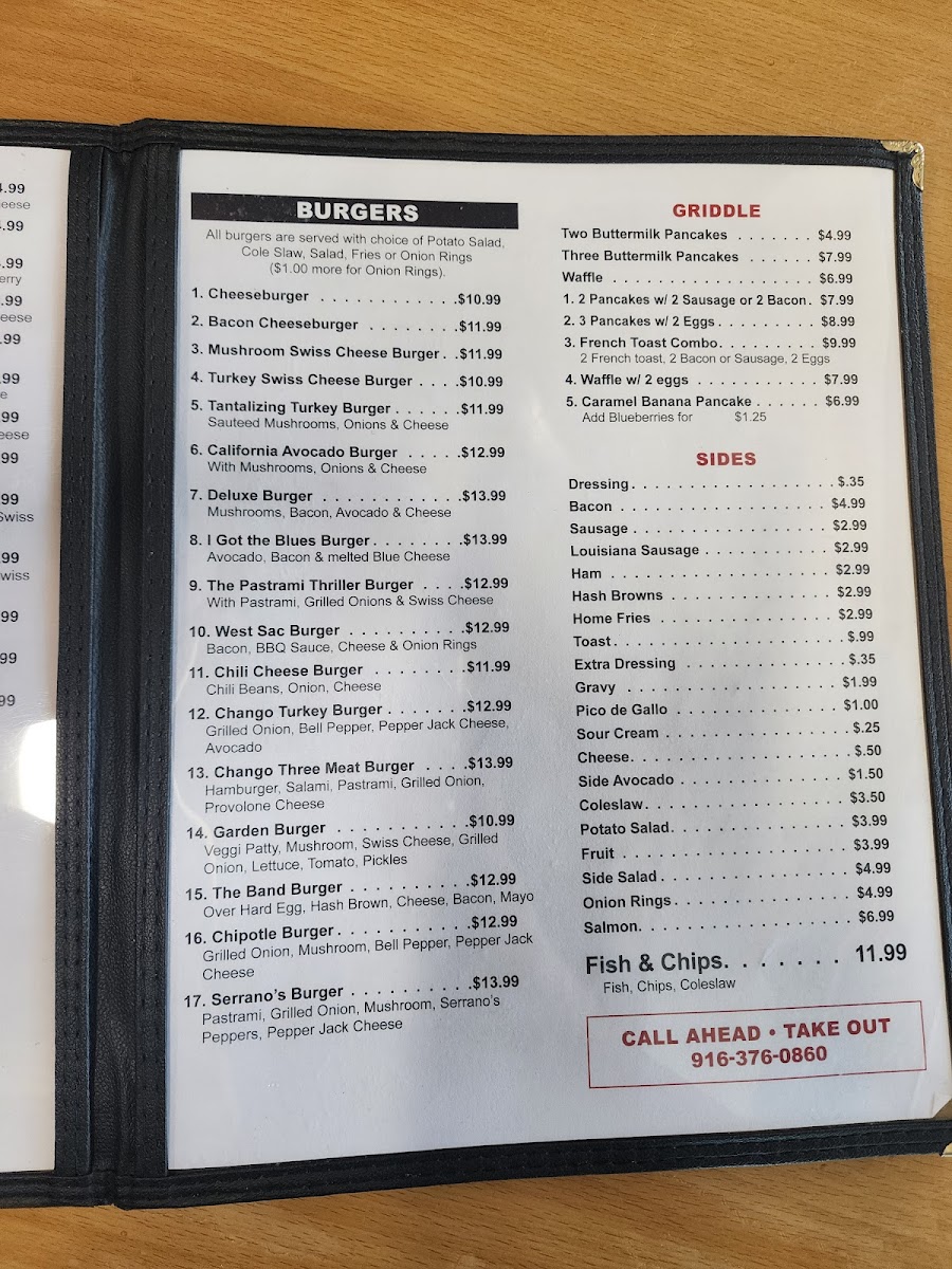 Serrano's Cafe Menu - Image 5