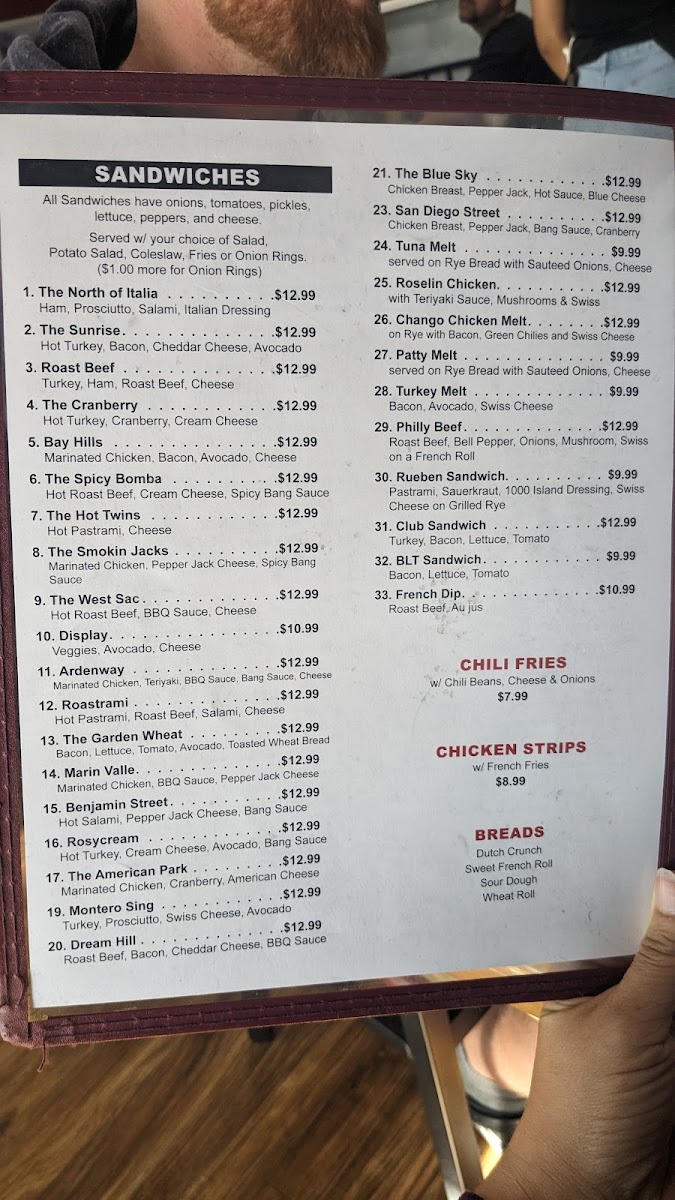 Serrano's Cafe Menu - Image 6
